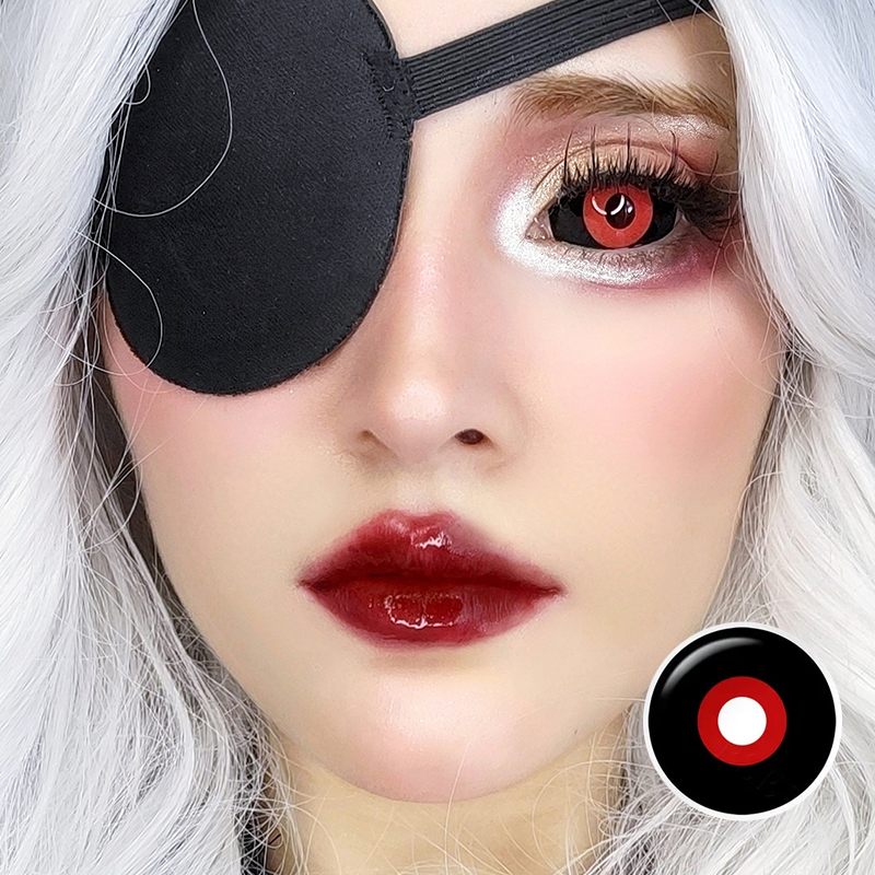 Unibling Tokyo Ghoul Black And Red Sclera (1-Year)