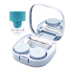 Candy Color Contact Lens Case Travel Kit with Lens Cleaner