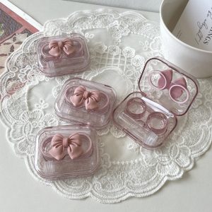 Color Contact Lens Case Butterfly Sweetheart