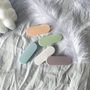 Cream-colored Contact Lens Remover Tool